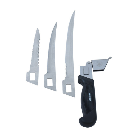 Черен комплект ножове Bushman UNI