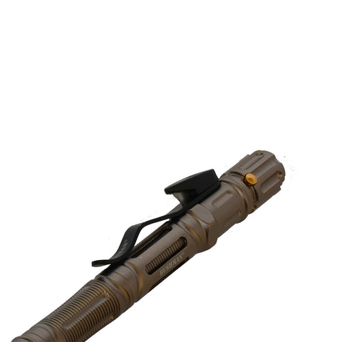 Мултифункционална писалка Bushman Tactical Pen сребърна UNI